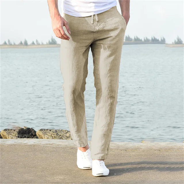 Poli - Blokes' Breezy Linen Trousers for a Cracking Summer