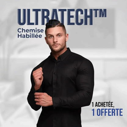 Men's Slim Fit UltraTech™ Dress Shirt (Grab One, Get One Free!)